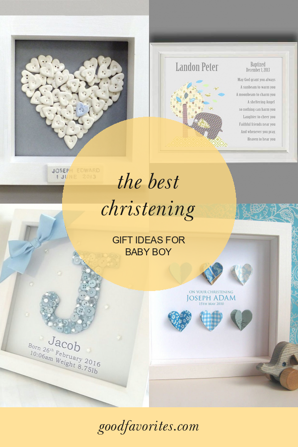 The Best Christening Gift Ideas for Baby Boy Home, Family, Style and